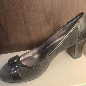 AKRADKA Gray/Pewter suede shoes